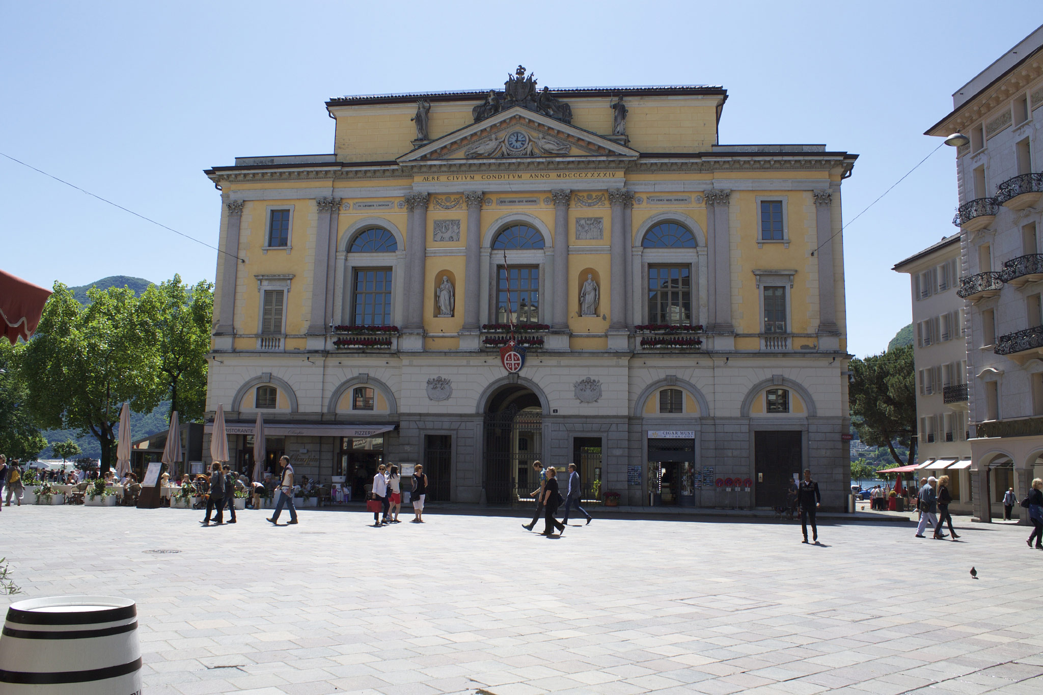 Municipio di Lugano, Piazza Riforma 1, Lugano